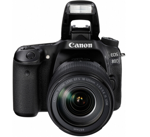 Canon 佳能 EOS 80D 单反套机（EF-S 18-135mm f/3.5-5.6 IS USM镜头）7899