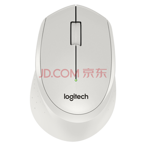 罗技（Logitech）M330 无线静音鼠标 舒适曲线 白色 M275升级版