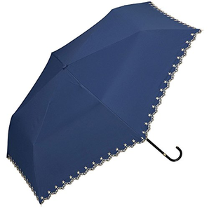 W.P.C 防晒防紫外线轻量折叠遮阳伞 蓝色