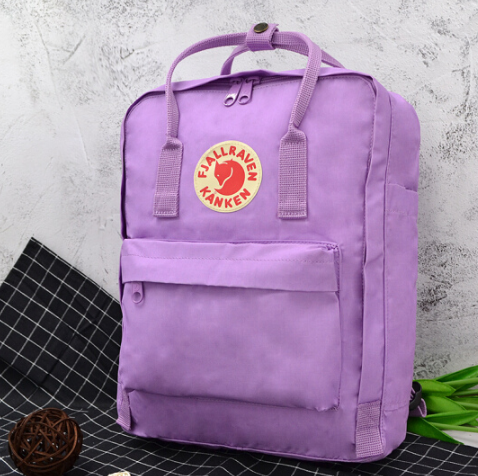 fjallraven北极狐防水耐磨背包简kankenclassic23510462淡紫色16l