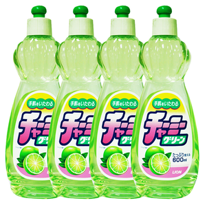 16日0点： LION 狮王 CHARMY GREEN 柠檬洗洁精 600ml*4 89元包邮