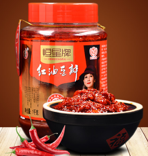赠运费险恒星牌郫县豆瓣酱1000g