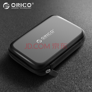 奥睿科（ORICO） 2.5英寸移动硬盘保护包/收纳包多功能数码收纳防震包 PH系列 黑色