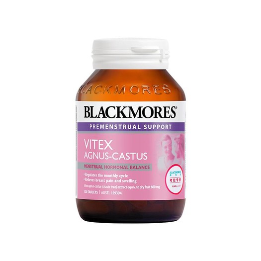 调节内分泌缓解痛经blackmores澳佳宝圣洁莓精华120片