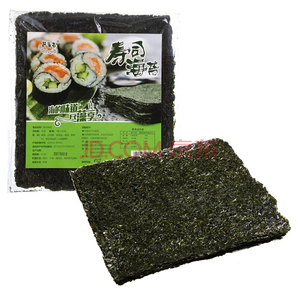 赶海弟 寿司海苔 紫菜包饭专用8-10张海苔大片即食40g