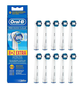 BRAUN 博朗 Oral-B 欧乐-B EB20 精准清洁型 电动牙刷头 10支装 189元包邮
