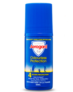 Aerogard 澳洲无味无刺激驱蚊走珠 50ml*3瓶  49元包邮包税（需领90元优惠券）