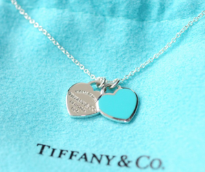 prime会员！TIFFANY & Co Return to Tiffany系列 27125107 纯银双心型项链