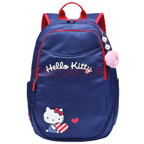 Hello Kitty 凯蒂猫 儿童书包 KTM0002B 深蓝 44.5元