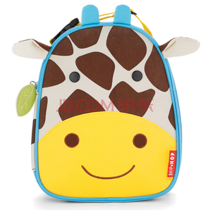 SKIP HOP可爱动物园保温午餐包 手提餐袋 儿童野餐包-长颈鹿 3岁以上 美国