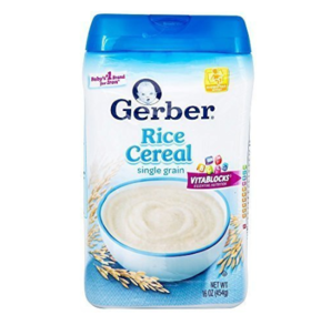 中亚Prime会员： Gerber 嘉宝 大米米粉 1段 454g 6罐 *4件 402元包税包邮（需用码）