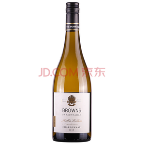 某东PLUS会员： BROWNS OF PADTHAWAY 布朗庄园 梅尔巴家族珍藏 霞多丽干白葡萄酒 2015年 750ml