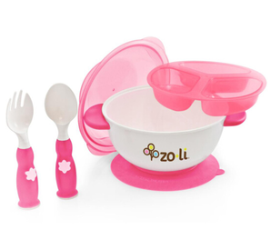 ZOLI 中立 可固定儿童餐具组合  折49.5元/件（2件5折）