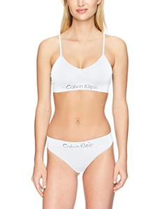  限尺码、无需凑单！ Calvin Klein 卡尔文·克莱 QF4354 女士棉质无缝内衣套装 到手约 134.56元