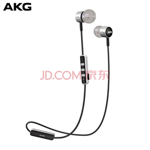 1日：AKG K374BT 无线蓝牙耳机 轻便运动入耳式耳机 HIFI音乐 手机耳机 线控带麦 银色