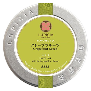 送礼推荐！比友反馈！Lupicia 茶绿碧茶园葡萄柚子绿茶 铁盒 50g