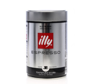 illy 意利 意式浓缩 深度/中度烘培咖啡粉 250g  折35元/件（双重优惠）