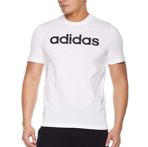 adidas 阿迪达斯 男式运动型格短袖T恤