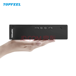 25日0点！极夜(topfeel)T65M 迷你4K商用台式机电脑主机(G4560 8G 240G固态 DP HDMI COM串口 WiFi 蓝牙 三年上门)