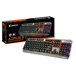 25日0点！GIGABYTE 技嘉 AORUS K7 RGB机械键盘 樱桃轴