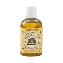 14日10点： Burt's Bees小蜜蜂 宝宝护肤天然小麦杏树婴儿按摩油 118ml