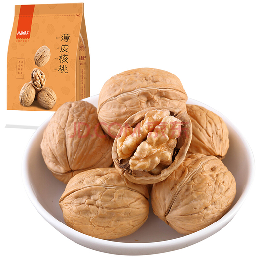 良品铺子薄皮核桃200g2袋99元包邮