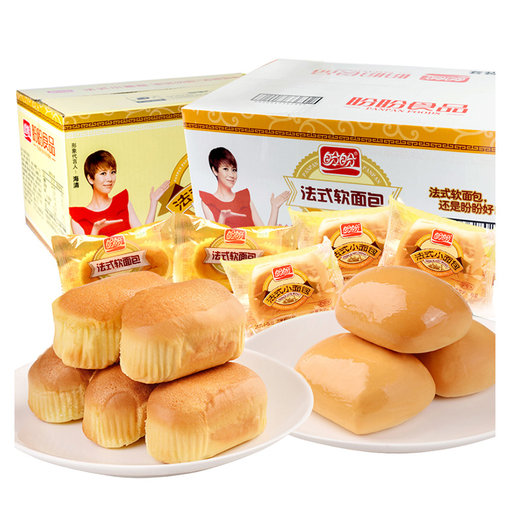 盼盼法式软小面包1325g