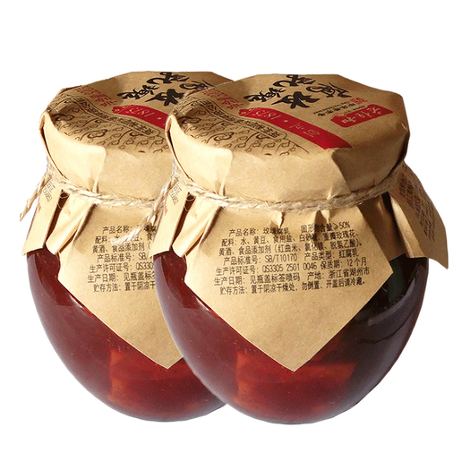 中华老字号老恒和玫瑰豆腐乳320g2瓶装218元包邮