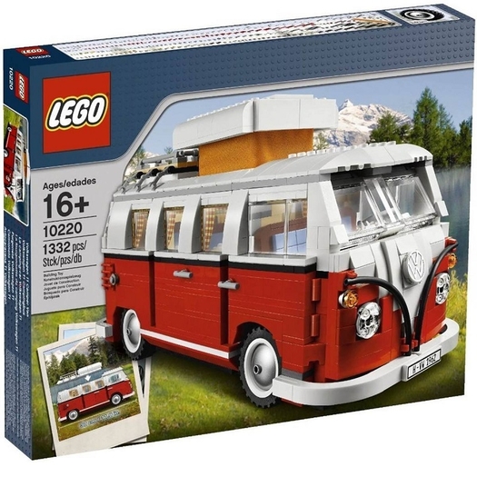 的这款creator系列10200复刻了大众旗下知名的t1大篷车(1962年美国款)