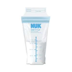 NUK Seal N Go 无菌隔氧母乳存储袋 25个