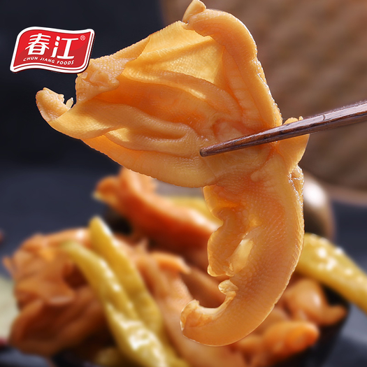 春江泡椒无骨鸭掌120g
