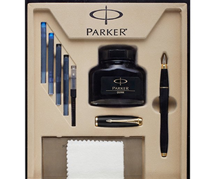 中亚prime会员！Parker派克 1760841 钢笔墨水礼盒套装   到手￥208.55