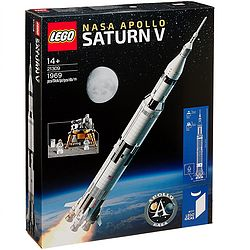 LEGO 乐高 21309 NASA 阿波罗计划 土星5号运载火箭 *2件 1420.8元包邮（需用码，合710.4元/件）