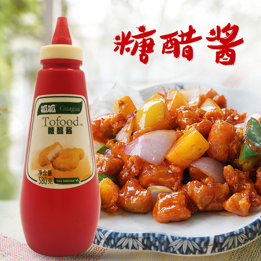 呱呱糖醋酱580g