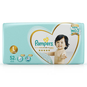 Pampers 帮宝适 一级帮 婴儿纸尿裤 L52片 97.3元包邮（1件7折）