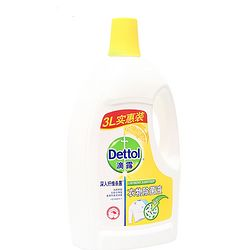 Dettol 滴露 清新柠檬 衣物除菌液 3L *2件 74.86元包邮（需用券，合37.43元/件）