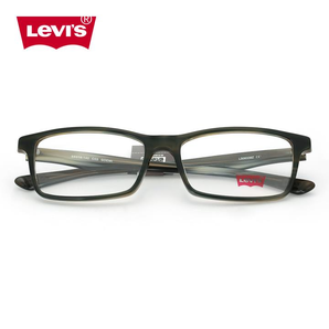 Levi's 李维斯 LS06339Z-C03-54 板材眼镜架 + 依视路1.552 钻晶A3非球面树脂镜片 398元包邮（需用码）