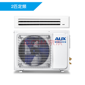 北京江西：AUX 奥克斯 变频风管机 家用中央空调  2P