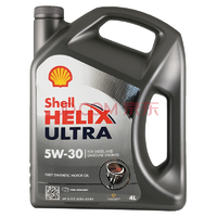 壳牌（Shell）全合成机油 超凡灰喜力Helix Ultra 5W-30 灰壳A3/B4 SL 4L 德国原装进口