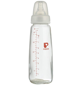 pigeon 贝亲 AA86 标准口径玻璃奶瓶 200ml 配硅胶M奶嘴 AA62/AA85  折28.8元/件