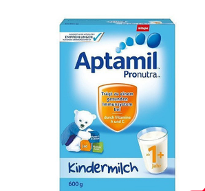 Aptamil 德国爱他美 儿童配方奶粉 易乐罐 1+段/4段（1-2岁）600g/罐 纸盒装