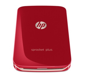 25日0点！ HP 惠普 小印 Sprocket PLUS 口袋照片打印机 红色
