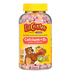 L‘il Critters 钙+维生素D3 小熊软糖 150粒