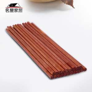 名屋 原生铁木筷（越南产）10双装 5.9元包邮（券后）