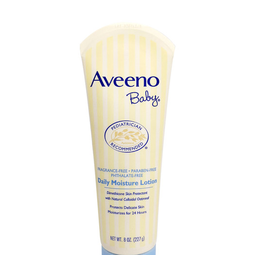 88包邮aveeno艾维诺宝宝燕麦润肤乳227g2件