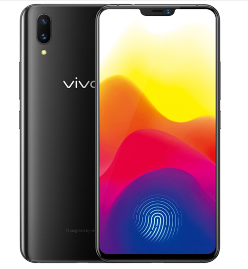 vivox21智能手机屏幕指纹版6gb128gb冰钻黑
