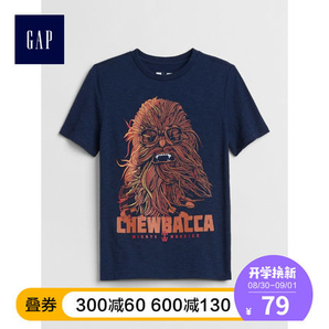  Gap 盖璞 星球大战系列 305757 儿童圆领短袖T恤