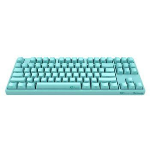 AKKO 艾酷 Ducky Zero 3087 PBT 87键机械键盘侧刻版 Tiffany蓝红轴