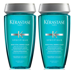 Kerastase卡诗Dermo Calm蓝瓶舒缓丝盈洗发水 250ml*2