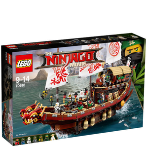 LEGO 乐高 70618 命运赏赐号 + 42074 竞赛帆船